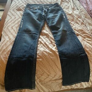 Cowgirl Tuff Dark Blue Denim Jeans